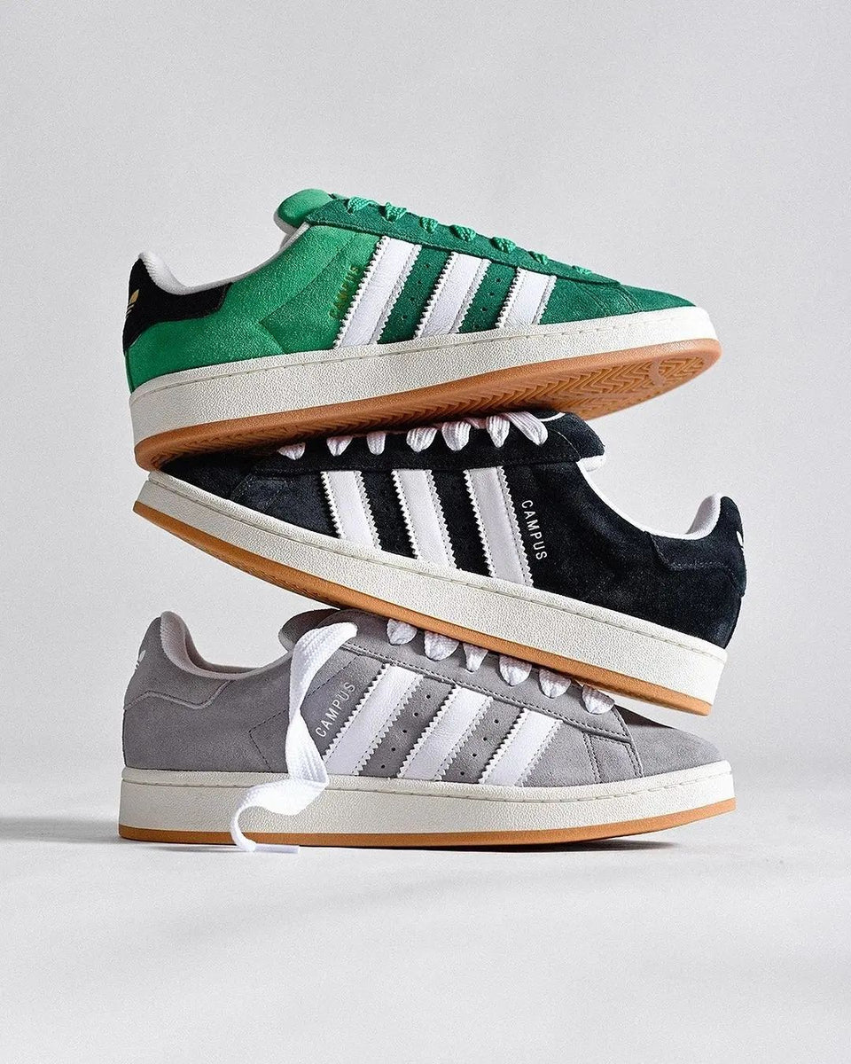 adidas gazelle silver green womens Adidas Campus 00s Crystal White Core Black