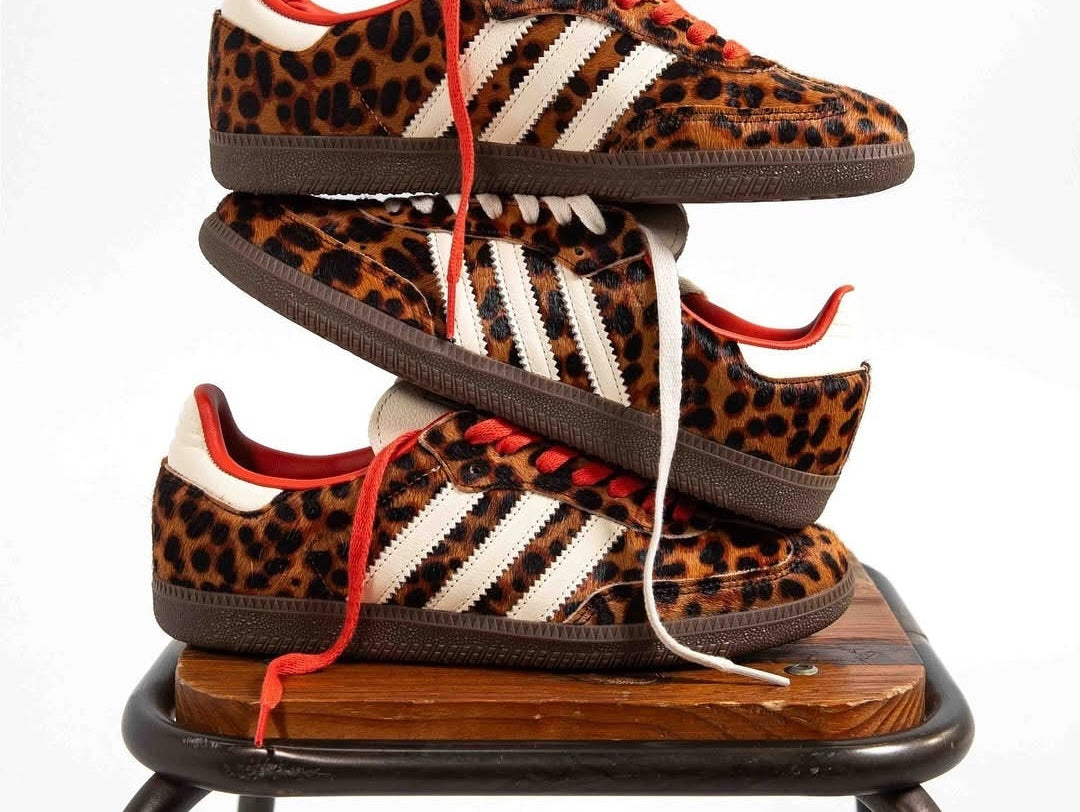 Adidas Samba OG Preloved Red Leopard – Een Gedurfde Twist op een Iconische Sneaker