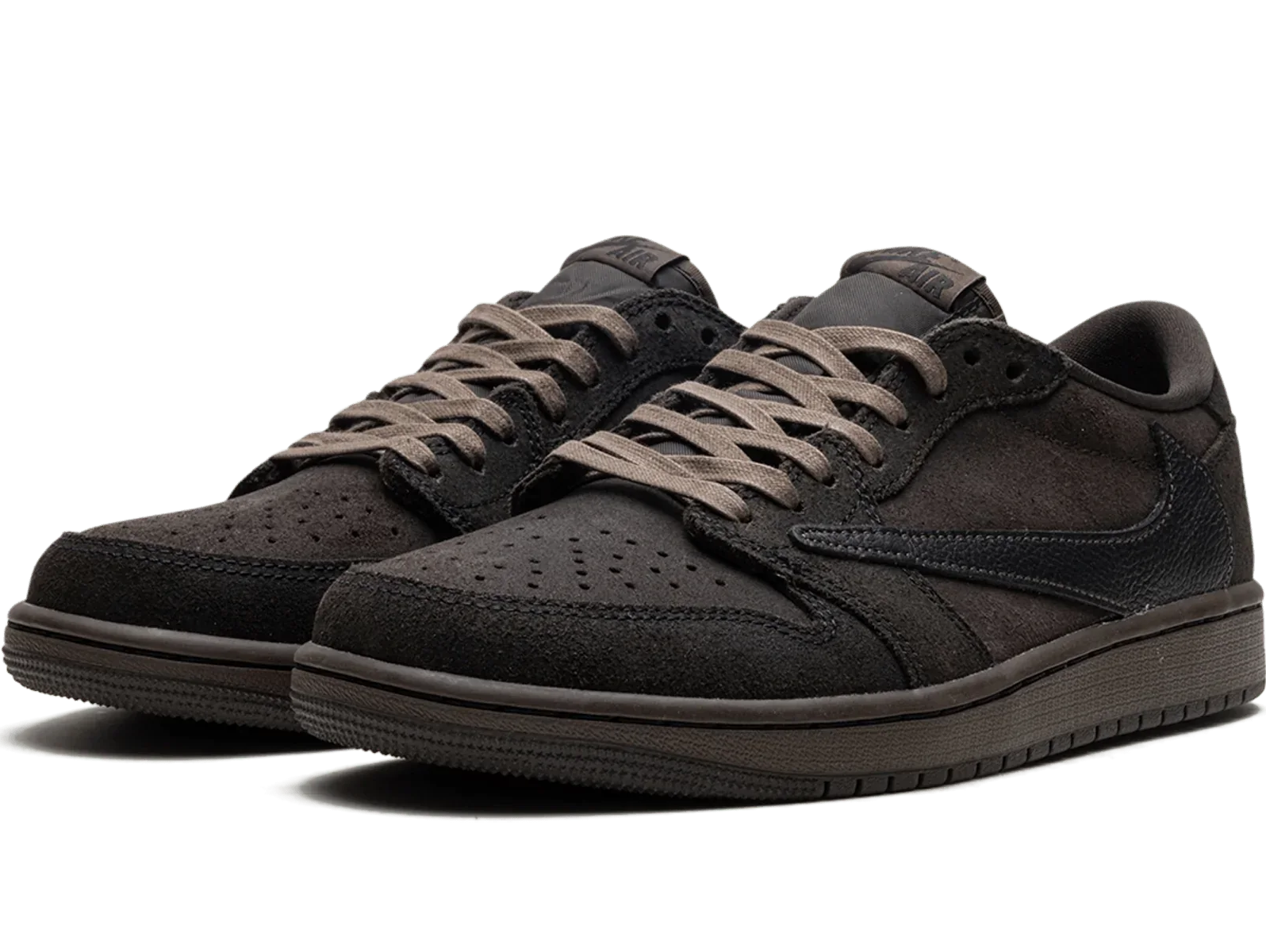 Air Jordan 1 Low Travis Scott Velvet – Een Perfecte Samensmelting van Luxe en Streetwear