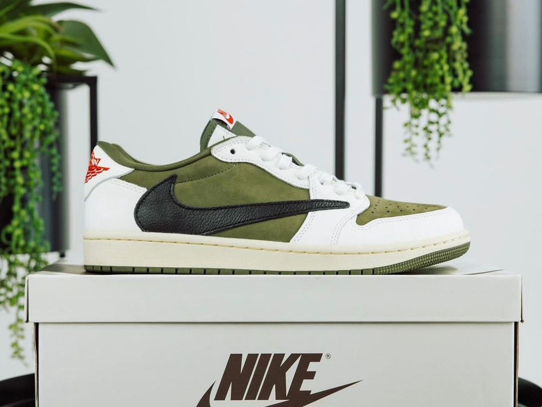Air Jordan 1 Low Travis Scott Medium Olive