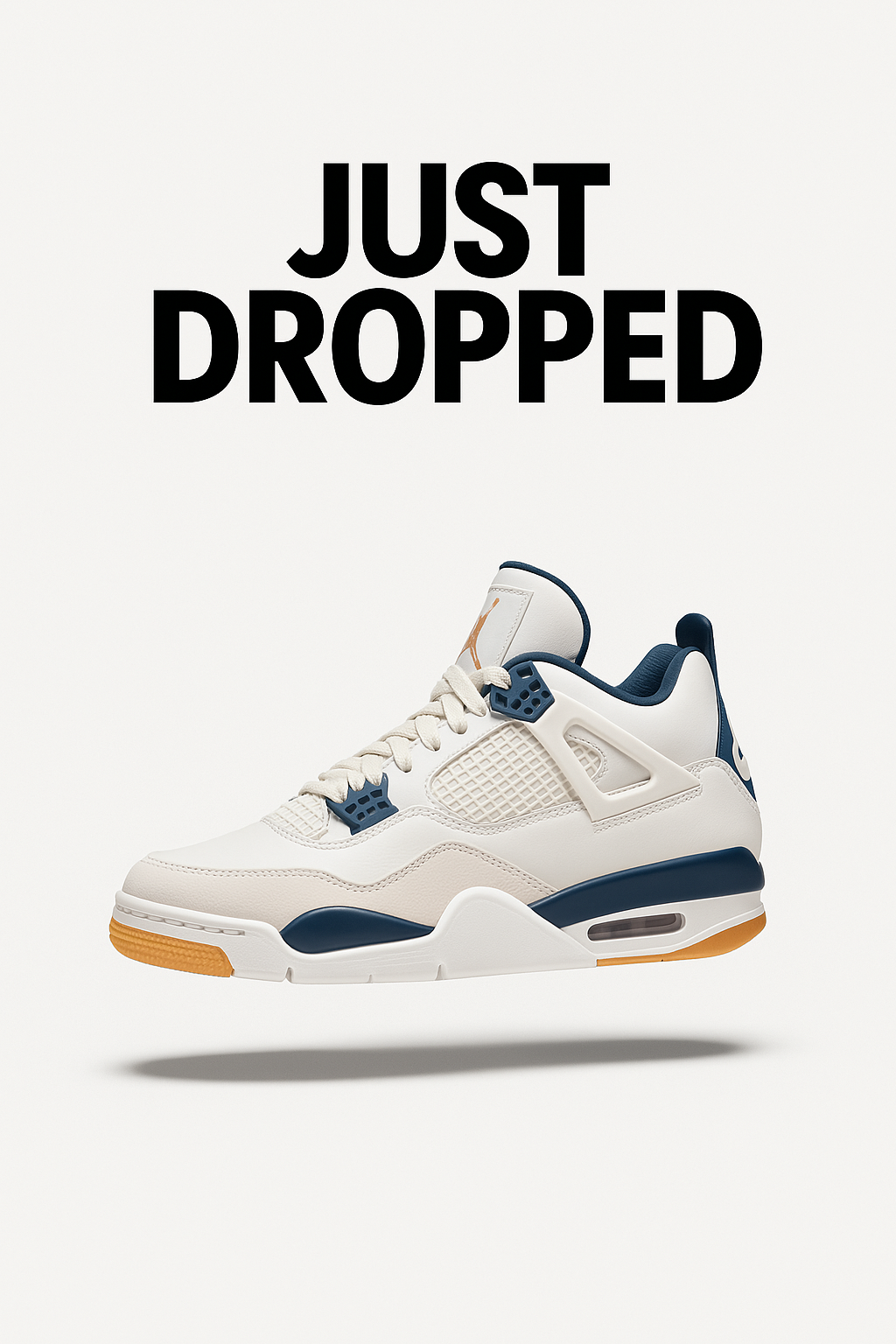 Air Jordan 4 SB "Navy" – De perfecte kruising tussen skate en klassiek