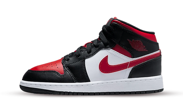Air Jordan 1 Mid Alternate Bred Toe (GS) – MYSNEAKERS