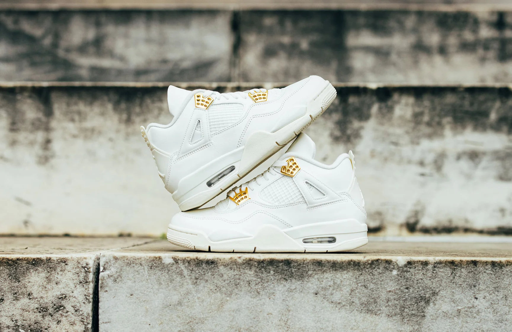 Air Jordan 4 Metallic Gold W MYSNEAKERS