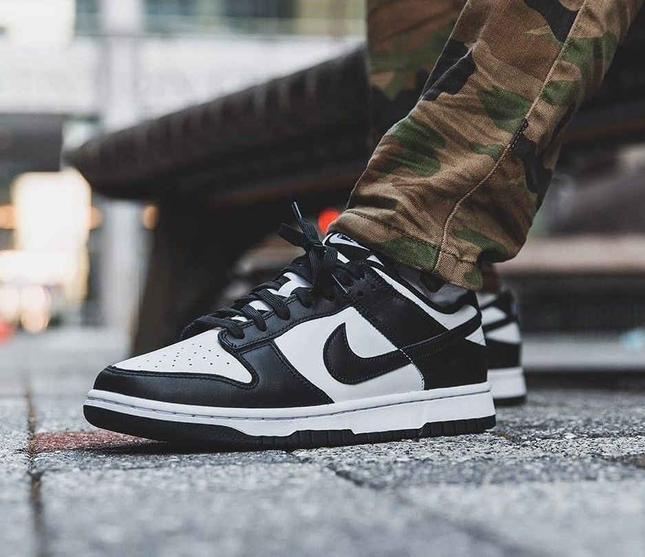 Nike Dunk Low on sale Retro Black White